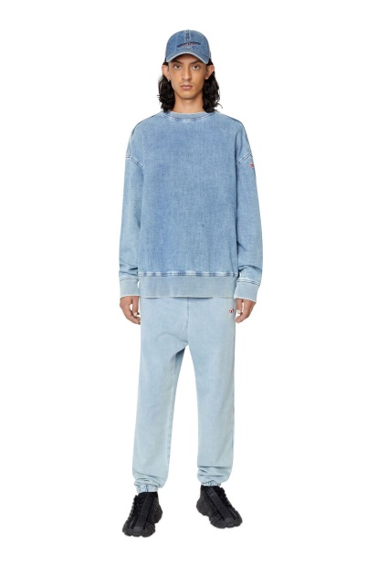 D-Lab Track Denim 069Ym Tapered Diesel UK Light Blue