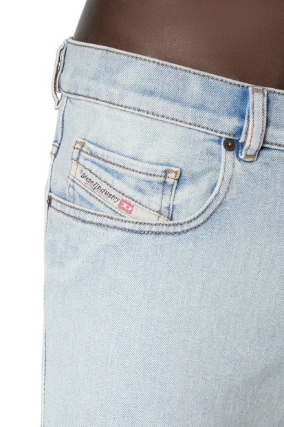 Light Blue Diesel UK 2021 09C08 Bootcut Jeans