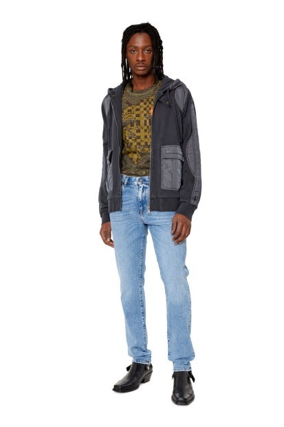 Diesel UK 2019 D-Strukt 9B92L Slim Jeans Light Blue