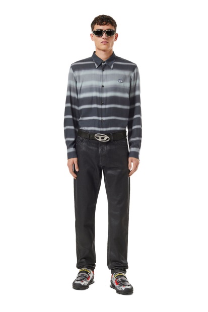 Diesel UK 1995 09C85 Straight Jeans Black/Dark Grey