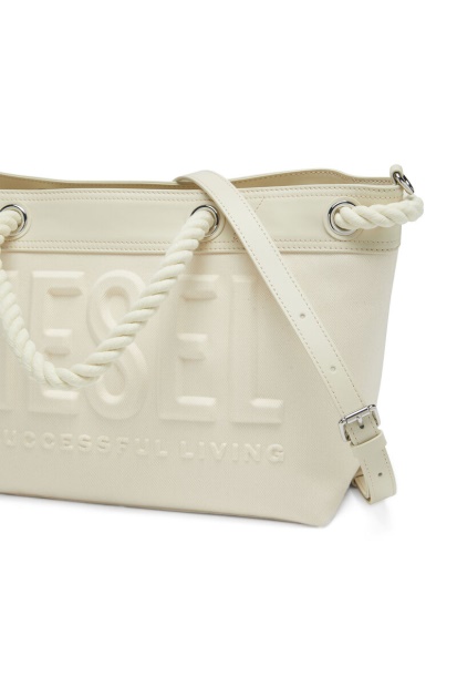 Diesel UK Rope Tote M White
