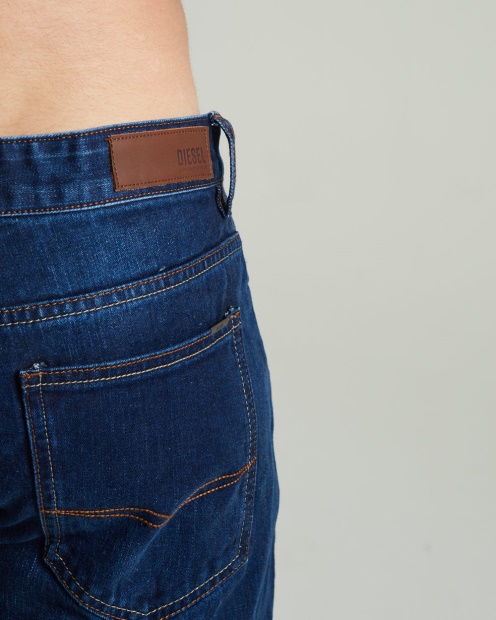 Nikolai Classic Bootcut Washed Indigo Diesel UK Dark Blue