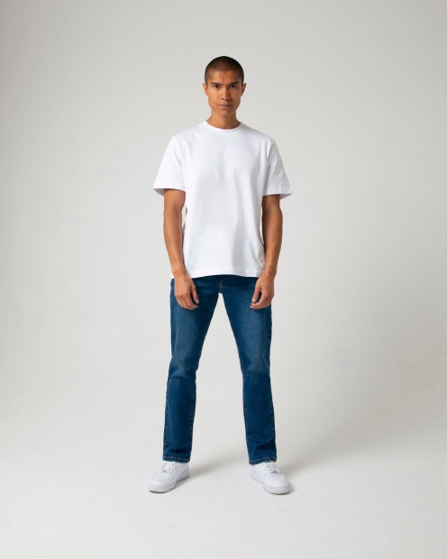 Medium Blue Diesel UK Nikolai Classic Bootcut Laundry