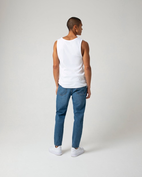 Diesel UK Harrisson Relaxed Taper Washed Blue