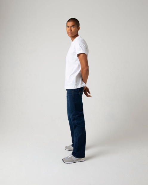 Walker Hudson Relaxed Bootcut Washed Indigo Diesel UK Dark Blue