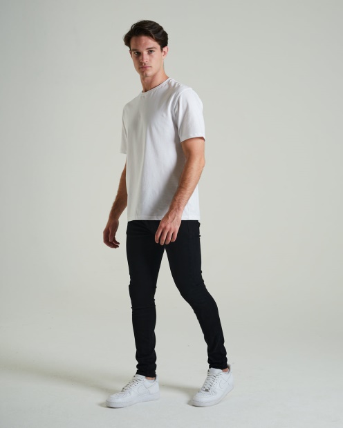 Saxon Skinny Diesel UK Black