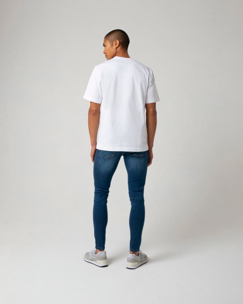 Saxon Skinny Bright Blue Diesel UK Medium Blue