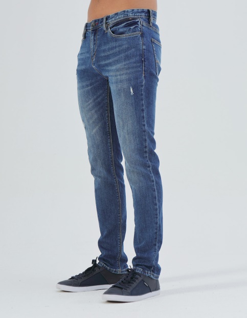 Diesel UK Palmer Slim Aged Blue Light Blue