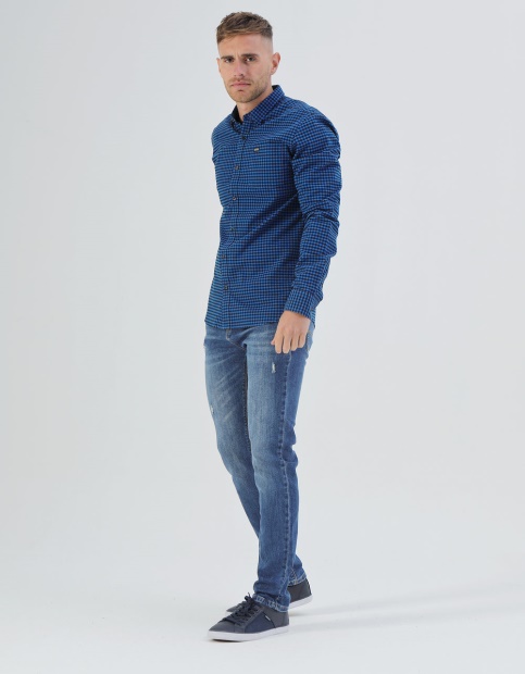 Diesel UK Palmer Slim Aged Blue Light Blue
