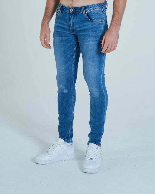 Diesel UK Saxon Skinny Fit Light Blue