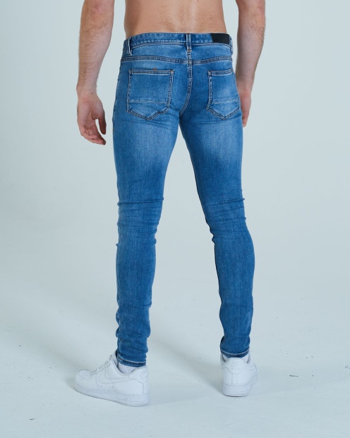 Diesel UK Saxon Skinny Fit Light Blue