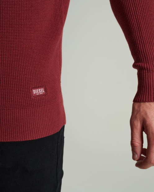 Diesel UK Waldon Sweater Red Oxide