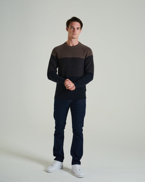 Dan Sweater Walnut Wood Diesel UK Brown