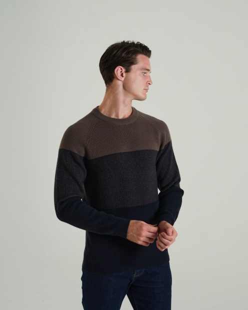Dan Sweater Walnut Wood Diesel UK Brown