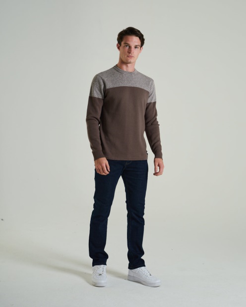 Brown Diesel UK Luigi Sweater Walnut Wood