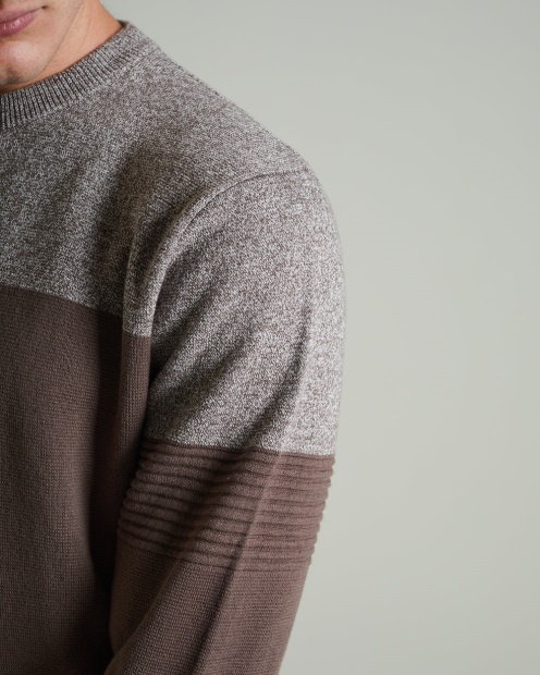 Brown Diesel UK Luigi Sweater Walnut Wood