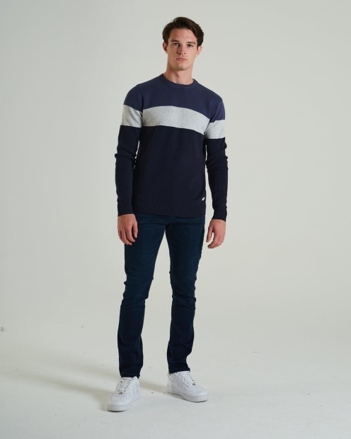 Diesel UK Tim Sweater Steel Indigo Blue