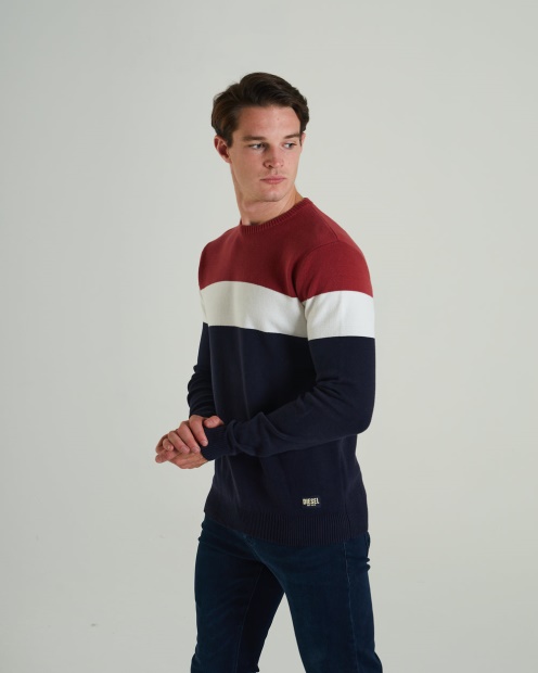 Tim Sweater Red Oxide Diesel UK