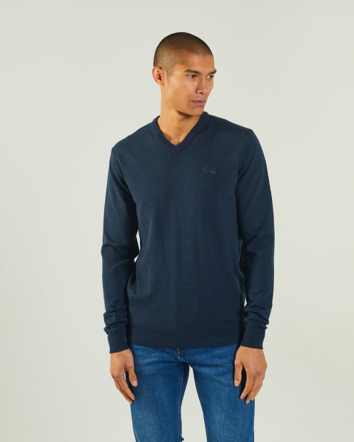 Diesel UK Tony V Neck Navy Blazer