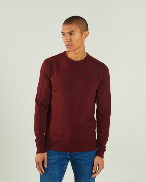 Dylan Round Neck Biking Red Melange Diesel UK