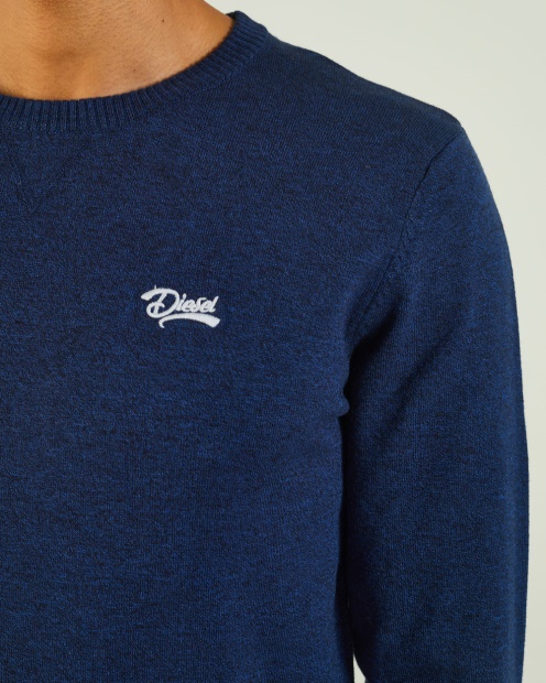 Dylan Round Neck Navy Blazer Diesel UK