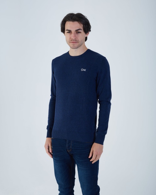 Diesel UK Dale Round Neck Navy