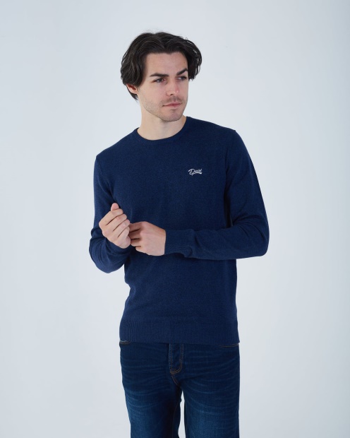 Diesel UK Dale Round Neck Navy