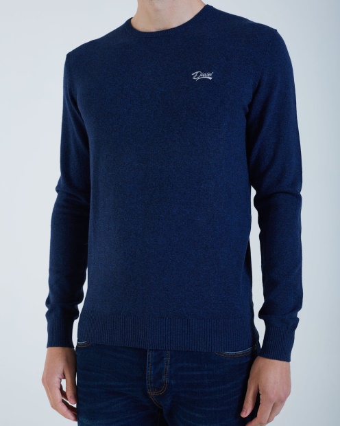 Diesel UK Dale Round Neck Navy