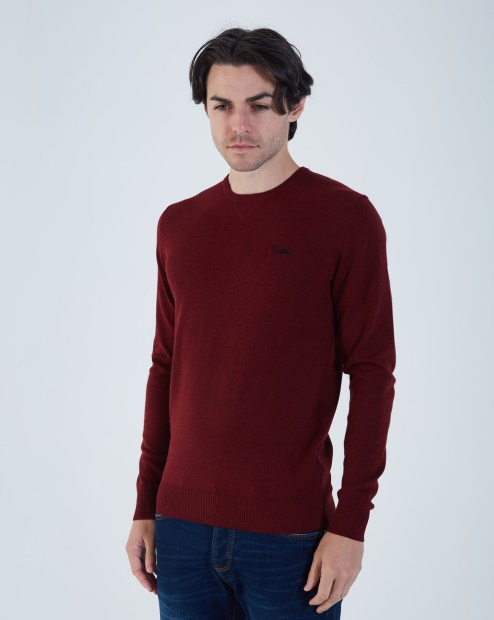 Diesel UK Dale Round Neck Biking Red