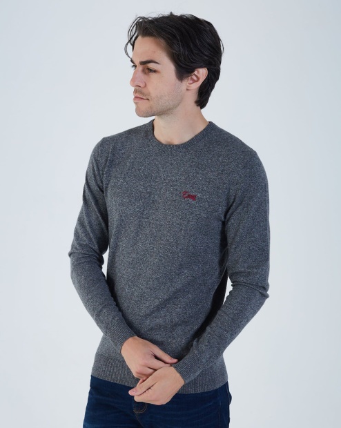 Diesel UK Dale Round Neck Mel Black