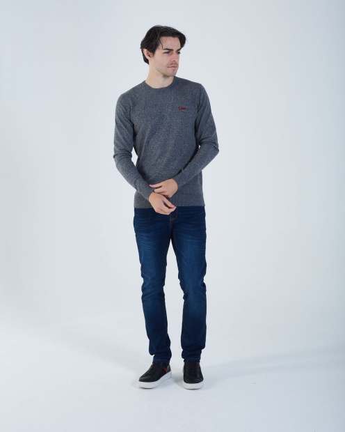 Diesel UK Dale Round Neck Mel Black