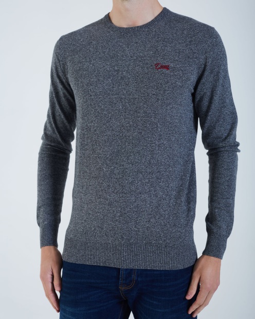 Diesel UK Dale Round Neck Mel Black