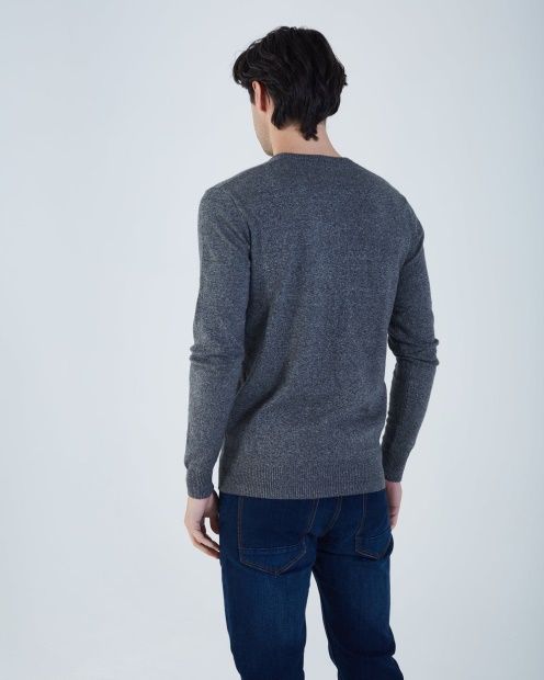 Diesel UK Dale Round Neck Mel Black