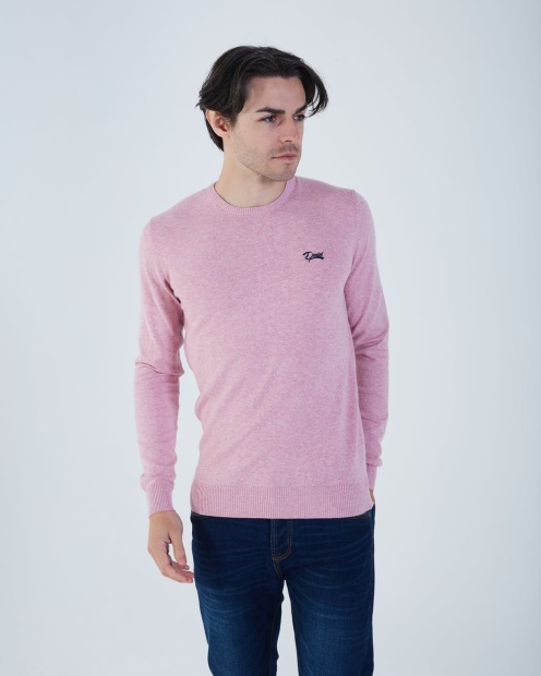 Dale Round Neck Cameo Pink Diesel UK