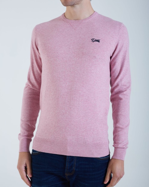 Dale Round Neck Cameo Pink Diesel UK
