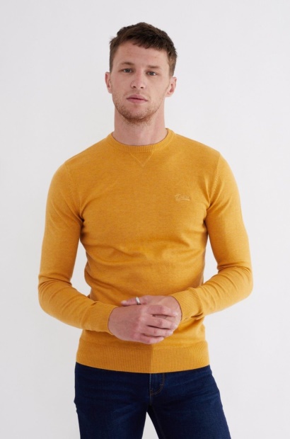 Dale Round Neck Mineral Yellow Mel Diesel UK