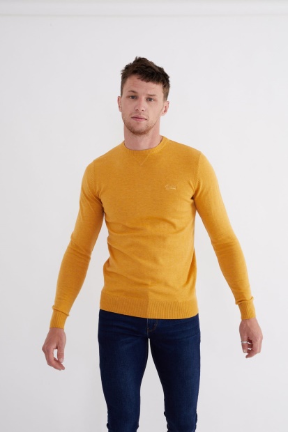 Dale Round Neck Mineral Yellow Mel Diesel UK