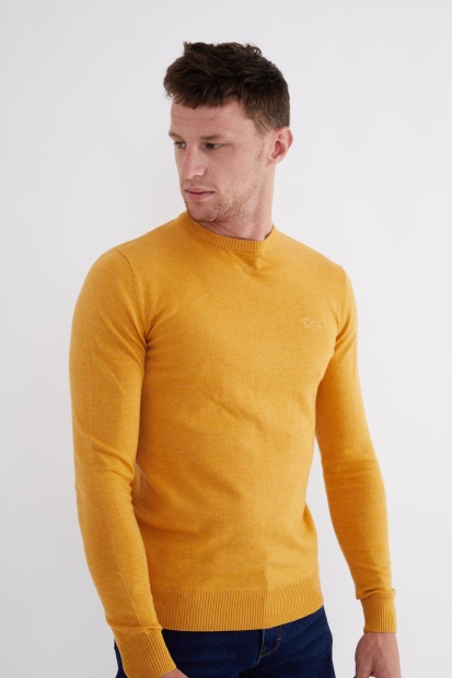 Dale Round Neck Mineral Yellow Mel Diesel UK