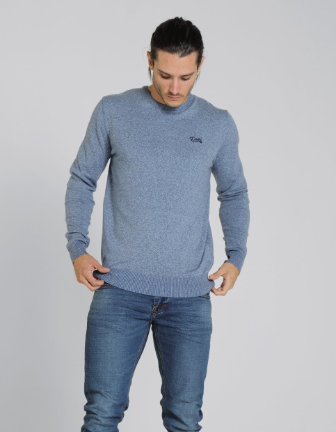 Diesel UK Dale Round Neck Snorkle Blue