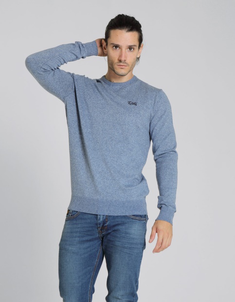 Diesel UK Dale Round Neck Snorkle Blue