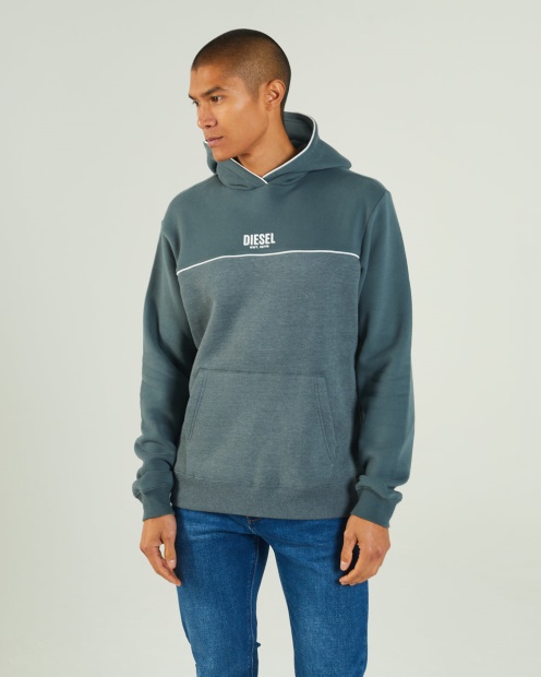 Matt Hoodie Verdi Green Diesel UK Green