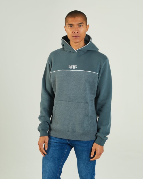 Matt Hoodie Verdi Green Diesel UK Green
