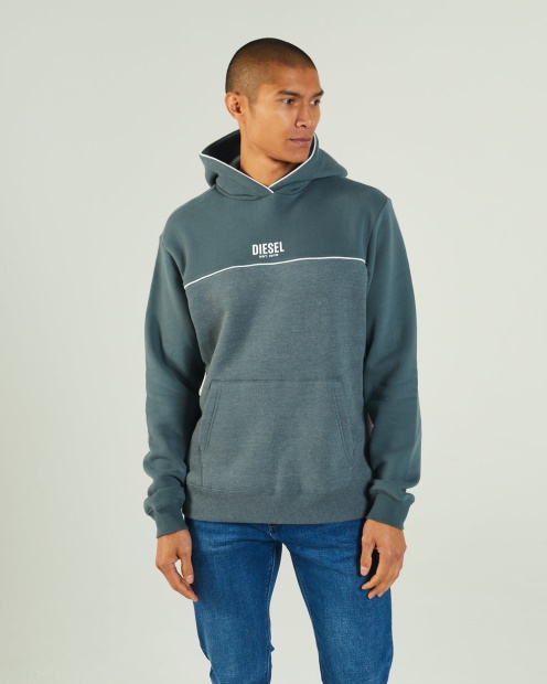 Matt Hoodie Verdi Green Diesel UK Green