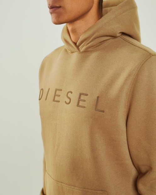 Diesel UK Frankfurt Hood Wafer Beige
