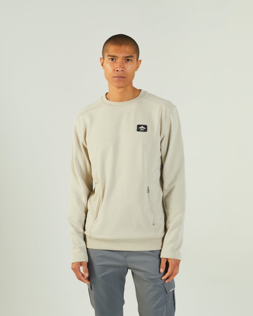 Andes Sweatshirt Sandy Dune Diesel UK Beige