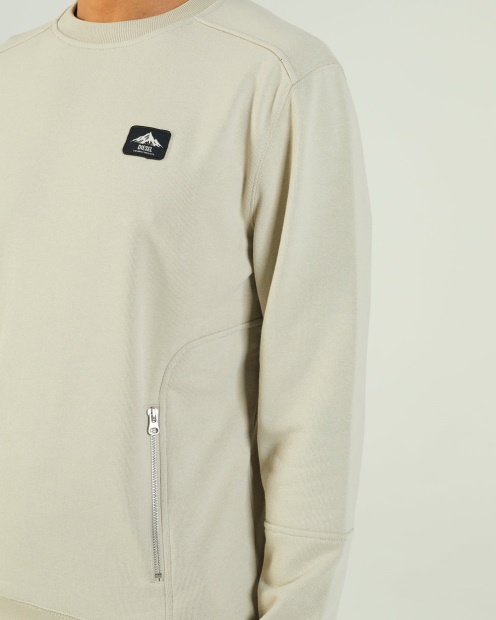 Andes Sweatshirt Sandy Dune Diesel UK Beige