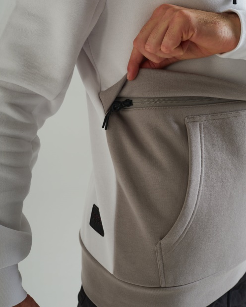 Diesel UK Marcellus Hoodie Optic White