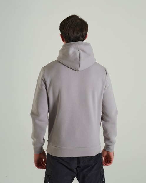 Diesel UK Lupin Hoodie Fossil Stone Light Grey