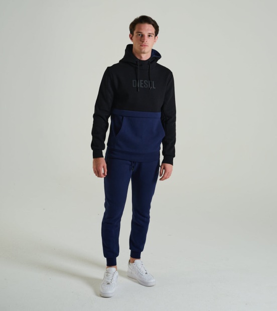 Marcellus Hoodie New Black Diesel UK