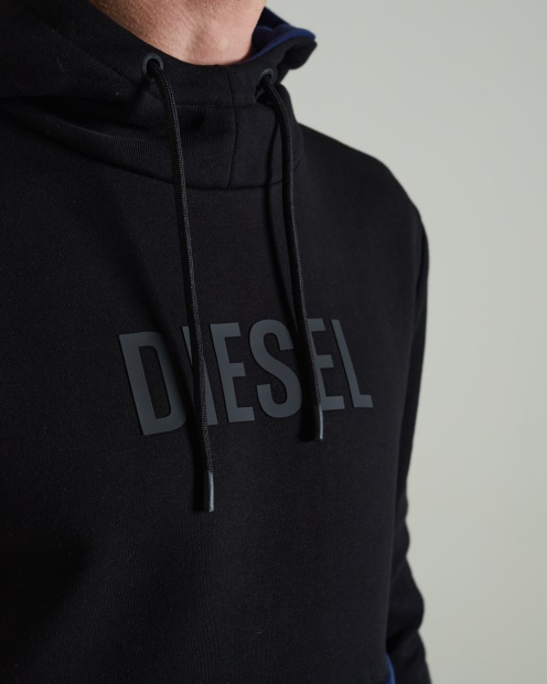Marcellus Hoodie New Black Diesel UK